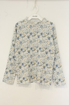 Preview of tiny flower tops（タイニーフラワートップス）  アイボリー×ブルー系