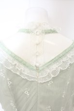 画像5: Miss Point / 花咲くあの日の君 ワンピース(タイプ4) M ライトグリーン×シロ O-26-08-14-008-LO-OP-IG-OS (5)