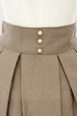 画像2: axes femme POETIQUE / ネコ×楽譜刺繍スカート M モカ O-26-08-14-009-AX-SK-OW-OS (2)
