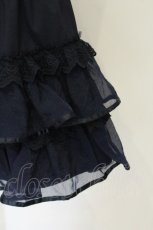 画像2: axes femme POETIQUE / ボリュームティアードミニスカート M ネイビー O-26-08-14-010-AX-SK-OW-OS (2)