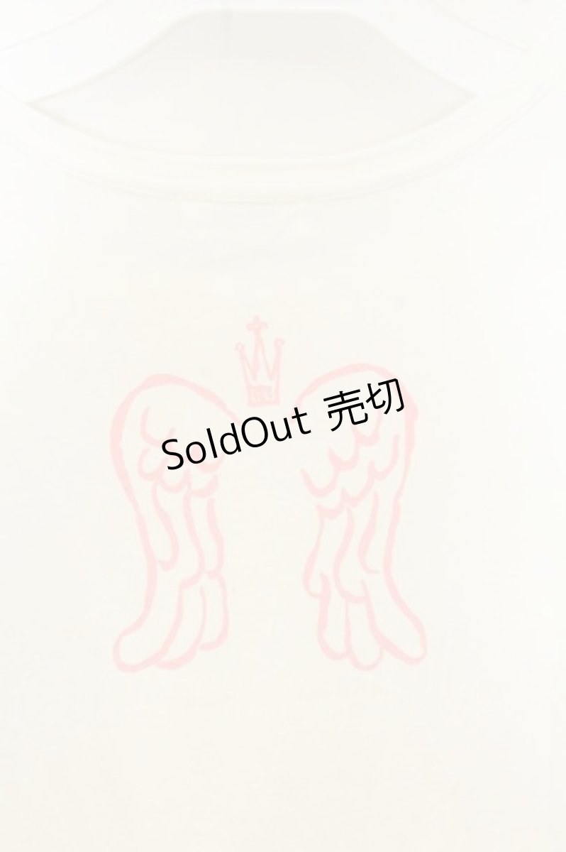 画像4: Emily Temple cute / 羽プリントTシャツ 150cm ホワイト×ピンク O-26-08-14-020-ET-BL-IG-OS (4)