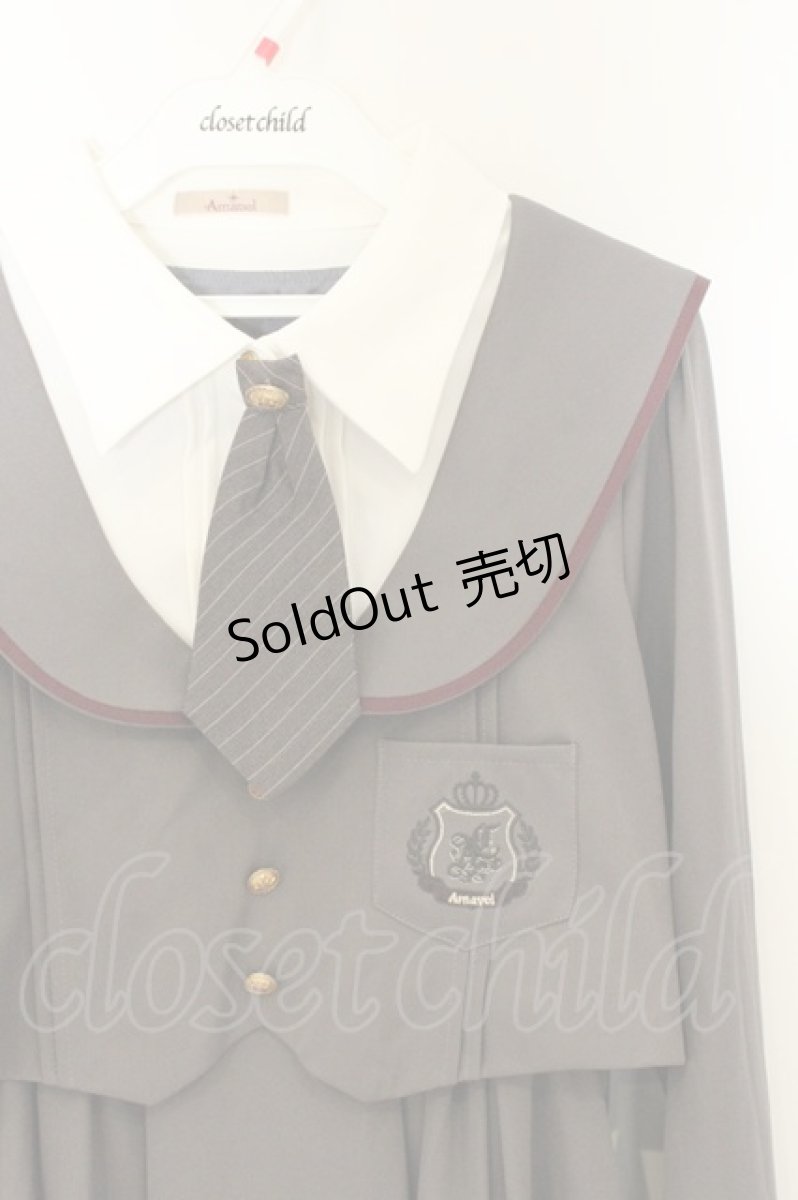 画像3: Amavel / Traditional Academyボレロセーラーワンピース グレー O-26-08-14-024-CA-OP-IG-OS (3)