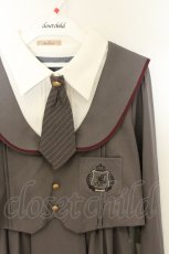 画像3: Amavel / Traditional Academyボレロセーラーワンピース グレー O-26-08-14-024-CA-OP-IG-OS (3)