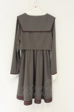 画像4: Amavel / Traditional Academyボレロセーラーワンピース グレー O-26-08-14-024-CA-OP-IG-OS (4)