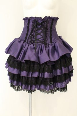 Preview of mini corset skirt　ミニコルセットスカート  パープル