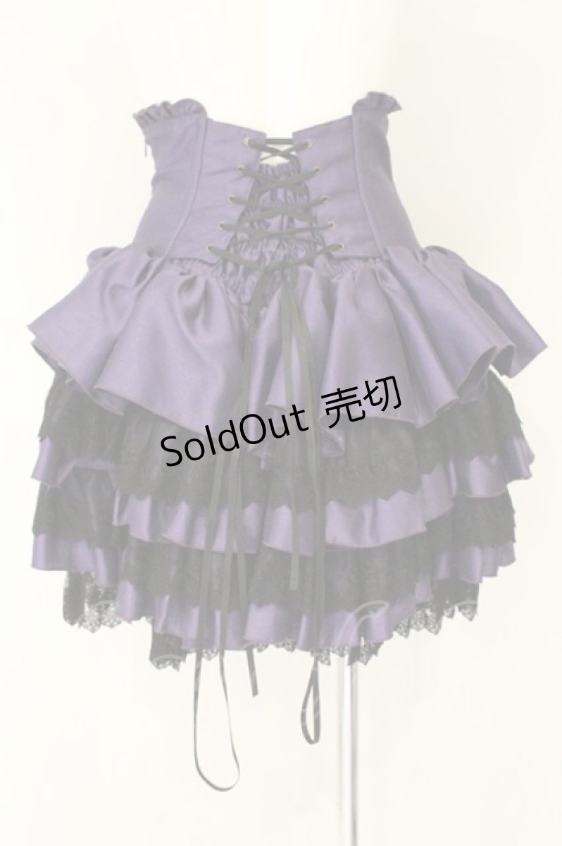 画像5: ATELIER PIERROT / mini corset skirt　ミニコルセットスカート  パープル O-26-08-15-029-EL-SK-OW-OS (5)