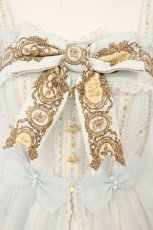 画像2: Angelic Pretty / Day Dream Carnivalティアードジャンパースカート  サックス O-26-08-15-030-AP-OP-IG-OS (2)