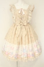 画像1: Angelic Pretty / ふわふわtoysジャンパースカート  アイボリー O-26-08-15-032-AP-OP-IG-OS (1)