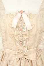 画像2: Angelic Pretty / ふわふわtoysジャンパースカート  アイボリー O-26-08-15-032-AP-OP-IG-OS (2)