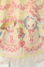画像3: Angelic Pretty / Ohanami Bunnyジャンパースカート  イエロー O-26-08-15-033-AP-OP-IG-OS (3)
