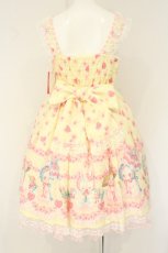 画像5: Angelic Pretty / Ohanami Bunnyジャンパースカート  イエロー O-26-08-15-033-AP-OP-IG-OS (5)