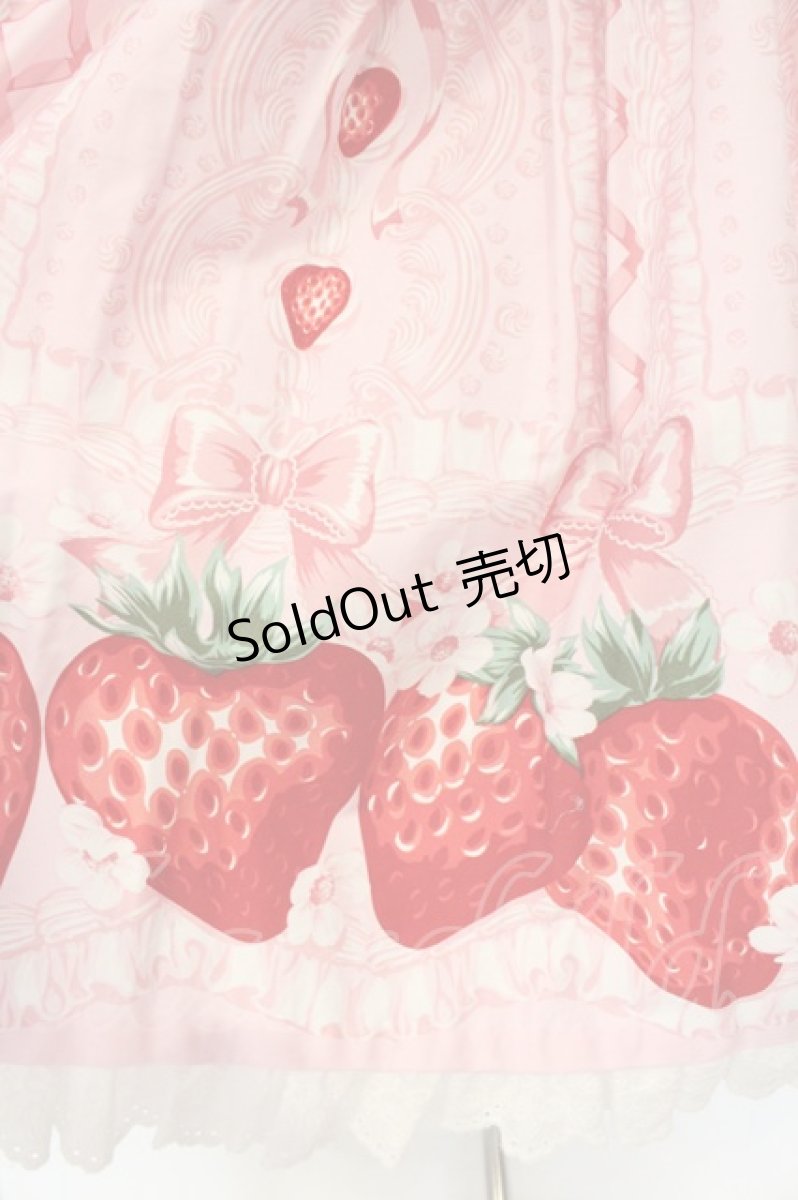 画像3: Angelic Pretty / Decoration Strawberryジャンパースカート  ピンク O-26-08-15-036-AP-OP-OW-OS (3)
