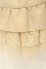 画像3: axes femme / レーシートレンチコート M ベージュ O-26-08-15-055-AX-CO-IG-OS (3)
