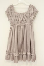 画像3: axes femme POETIQUE / トロワリボンベロアワンピース M ピンク O-26-08-15-056-AX-OP-OW-OS (3)