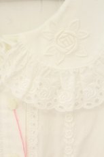 画像2: BABY,THE STARS SHINE BRIGHT / Romantic Dream Roseブラウス（2025年）  シロ×ピンク O-26-08-15-070-BA-BL-OW-OS (2)