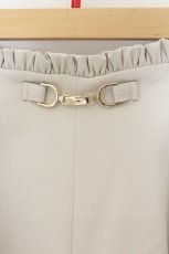画像2: Ank Rouge / ビットフレアーキュロット  ベージュ O-26-08-16-042-CA-PA-IG-OS (2)
