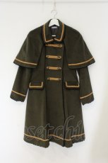 画像1: axes femme kawaii / ケープ付きナポレオンコート M カーキグリーン O-26-08-16-004-AX-CO-OW-OS (1)