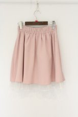 画像3: Ank Rouge / レースアップ裾フリルスカート  ピンク O-26-08-16-046-CA-SK-IG-OS (3)