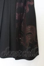 画像3: Qutie Frash / ラップワイドパンツ  ブラック×レッド O-26-08-16-009-QU-PA-OW-OS (3)