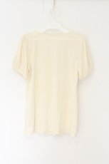 画像2: axes femme / レース配色Tシャツ M アイボリー O-26-08-16-019-AX-TO-IG-OS (2)