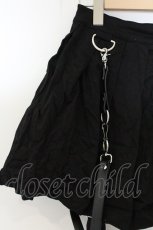 画像3: REFLEM / レッグカバー付きレイヤードショーパン  ブラック O-26-08-16-031-PU-PA-IG-OS (3)
