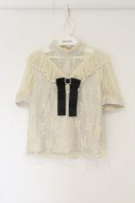 画像1: Ank Rouge / 総レースプルブラウス  ベージュ O-26-08-16-033-CA-BL-IG-OS (1)