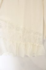 画像2: axes femme / レース切替トッパーカーデ M キナリ O-26-08-17-038-AX-TO-OW-OS (2)
