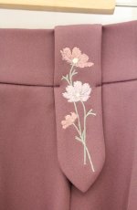画像2: Fi.n.t / コスモス刺繍フレアースカート F ピンク O-26-08-17-005-CA-SK-OW-OS (2)