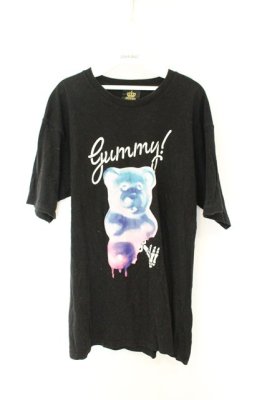 Preview of 2022夏の初めの福袋 限定グミベアTシャツ  ブラック