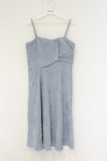 画像1: axes femme POETIQUE / アシメデザインキャミワンピ M サックス O-26-08-19-042-AX-OP-OW-OS (1)