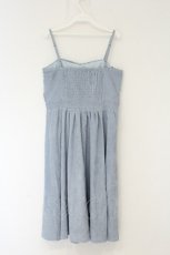 画像2: axes femme POETIQUE / アシメデザインキャミワンピ M サックス O-26-08-19-042-AX-OP-OW-OS (2)