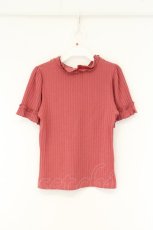 画像3: axes femme / 吸水速乾プチスタンドリブプルオーバー F ピンク O-26-08-19-011-AX-TO-IG-OS (3)