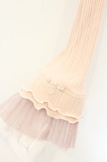 画像2: axes femme / プリーツチュールメロープルオーバー M ピンク O-26-08-19-003-AX-TO-IG-OS (2)
