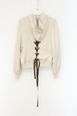 画像3: axes femme POETIQUE / バックレースアップブルゾン M ベージュ O-26-08-19-034-AX-TO-OW-OS (3)