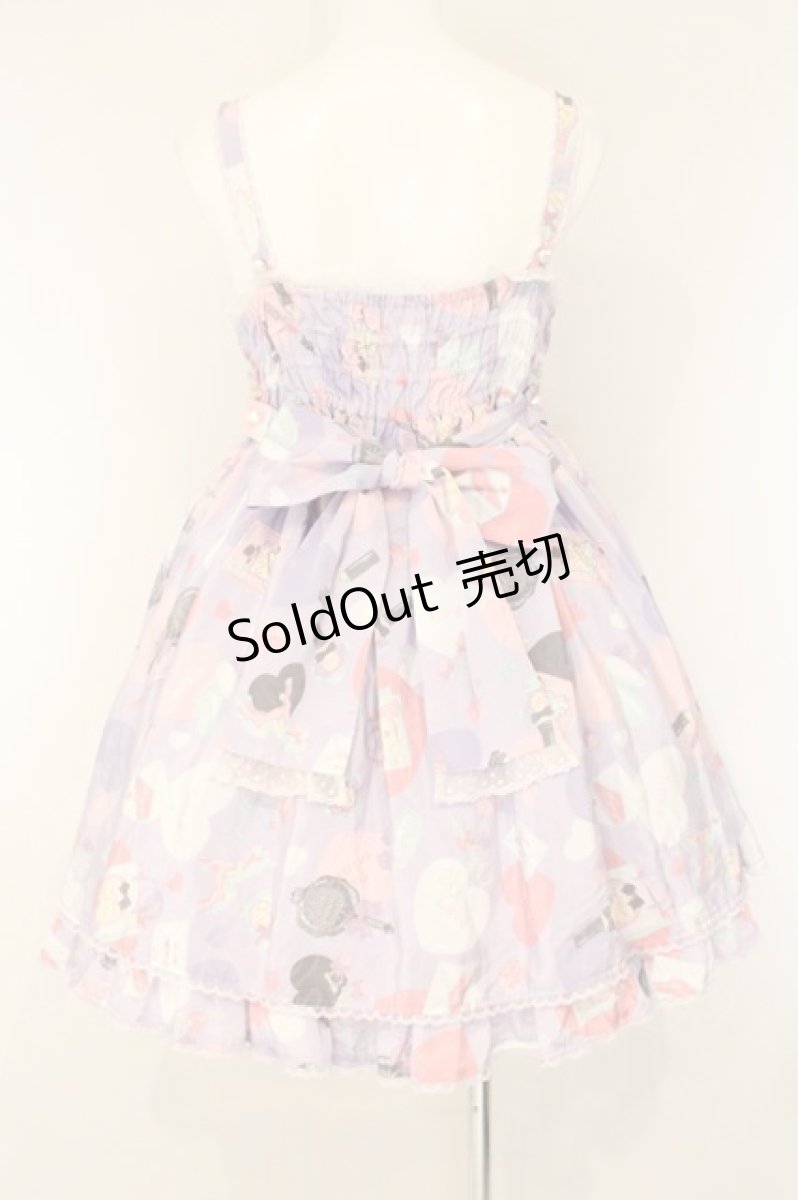 画像5: Angelic Pretty / Lovely Shoppingジャンパースカート  ラベンダー O-26-08-20-041-AP-OP-OW-OS (5)