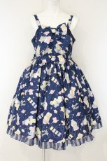画像1: Angelic Pretty / SPACE TOYSジャンパースカートSet  ネイビー O-26-08-20-042-AP-OP-OW-OS (1)