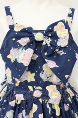 画像2: Angelic Pretty / SPACE TOYSジャンパースカートSet  ネイビー O-26-08-20-042-AP-OP-OW-OS (2)