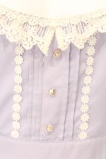 画像2: axes femme / バンビ刺繍ジャンパースカート M パープル O-26-08-20-052-AX-OP-OW-OS (2)