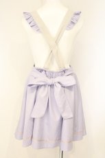 画像4: axes femme / バンビ刺繍ジャンパースカート M パープル O-26-08-20-052-AX-OP-OW-OS (4)