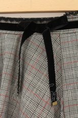 画像2: axes femme POETIQUE / グレンチェックスカート M グレー O-26-08-20-066-AX-SK-OW-OS (2)