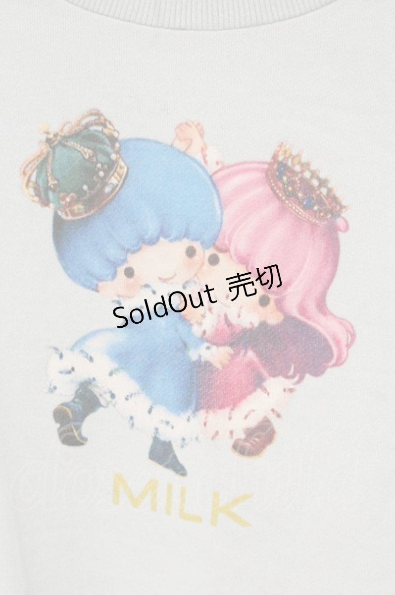 画像2: MILK / MILK× Little Twin Starsスウエット  サックス O-26-08-20-069-ML-TO-OW-OS (2)