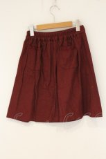 画像3: axes femme POETIQUE / レースアップデザインスカート M ワイン O-26-08-20-008-AX-SK-OW-OS (3)