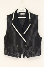 画像1: axes femme / バッグリボンベスト F ネイビー O-26-08-20-075-AX-TO-OW-OS (1)
