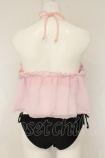 画像3: EATME / ノベルティスイムウェア　水着  ピンク×クロ O-26-08-20-081-LO-OP-OW-OS (3)
