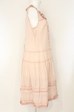 画像4: PINK HOUSE / ハートワッペンローンフリルワンピース  ピンク O-26-08-20-084-LO-OP-IG-OS (4)