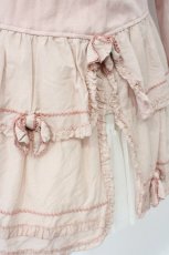 画像3: PINK HOUSE / ローンフリル切り替えティアードチュニック  ピンク O-26-08-20-085-LO-TO-IG-OS (3)