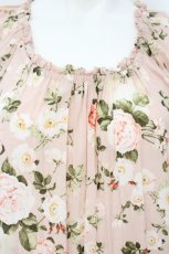 画像2: PINK HOUSE / 薔薇の森ミディ丈ワンピース  ピンク O-26-08-20-086-LO-OP-IG-OS (2)