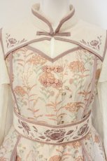 画像2: Hoshibako Works / 彩花磁　 ロングワンピース L ピンク O-26-08-20-089-LO-OP-OW-OS (2)