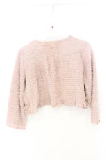 画像3: axes femme / コサージュ付きボレロ M ピンクベージュ O-26-08-21-033-AX-TO-IG-OS (3)