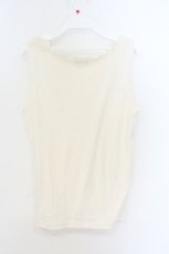 画像3: axes femme / レースモチーフタンクトップ M アイボリー O-26-08-21-038-AX-TO-IG-OS (3)